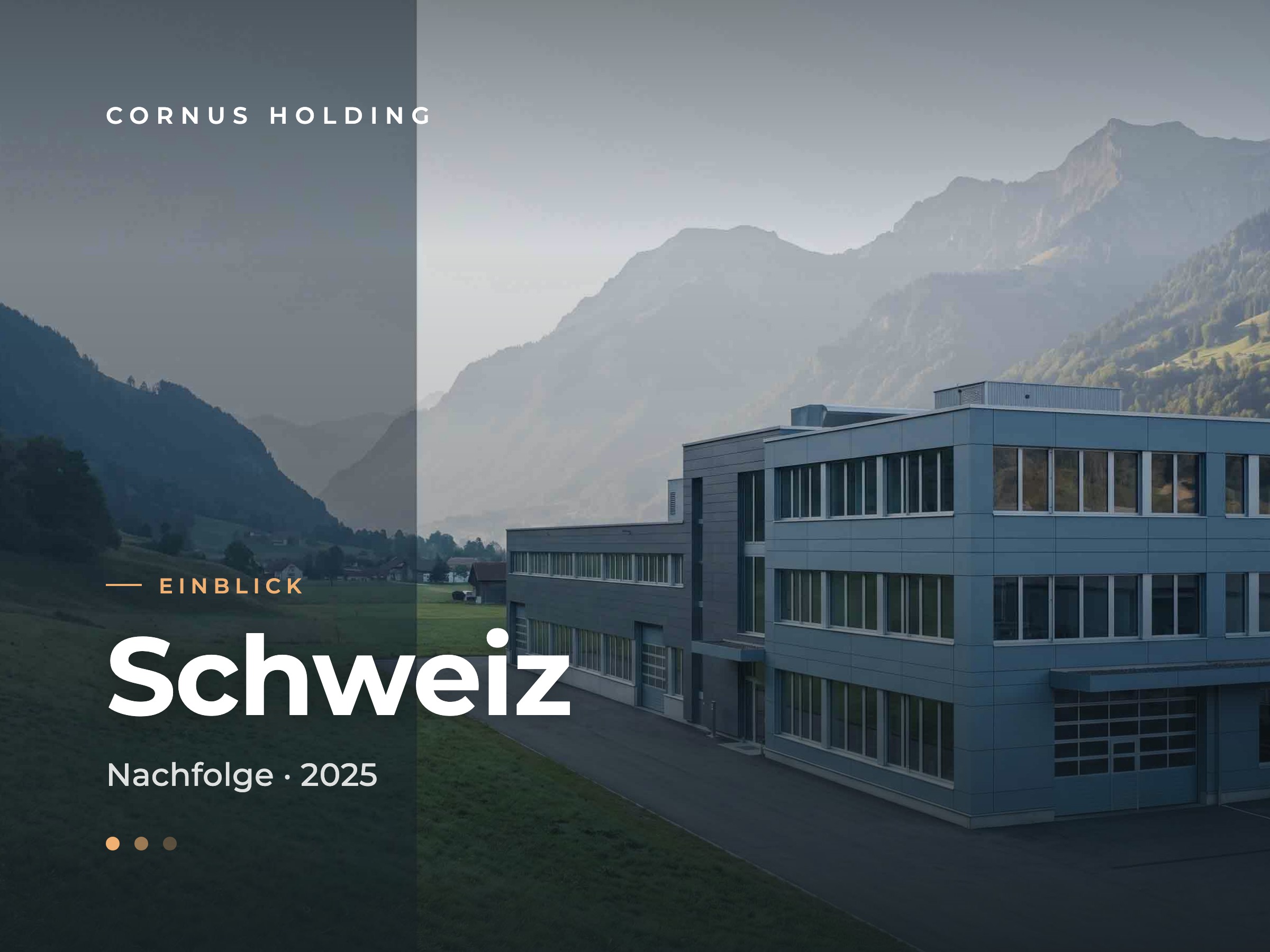 Cornus Holding – Einblick: Unternehmensnachfolge in der Schweiz.